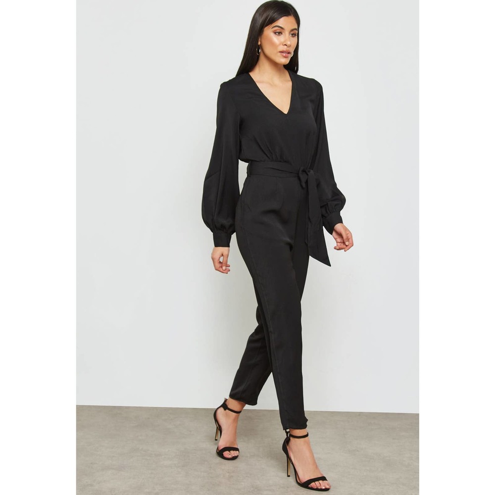 The Fifth Label black long sleeve jumpsuit